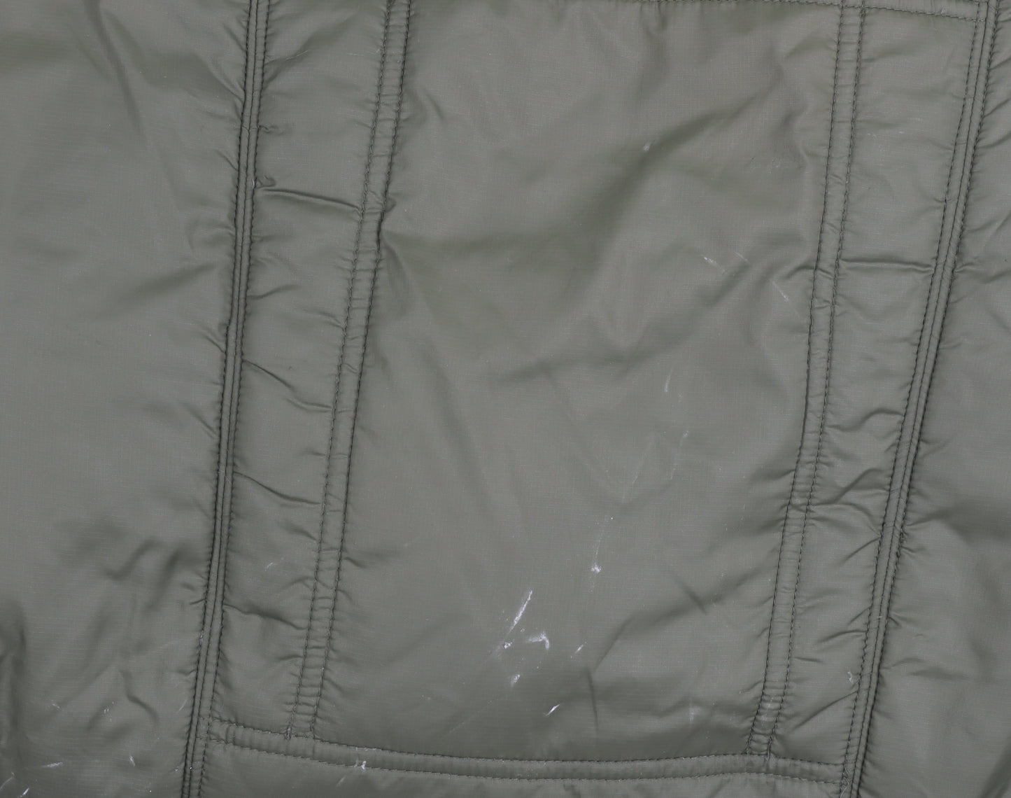 ETAGE Women's Green Mid-Length Puffer Jacket Size 10