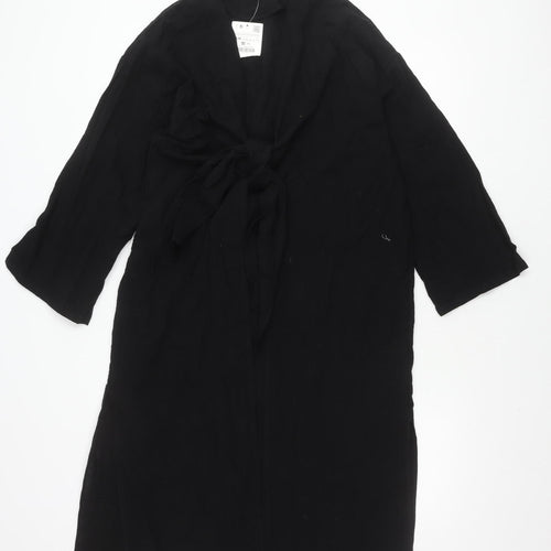 Zara Black 3/4 Sleeve Dress for Women S-M