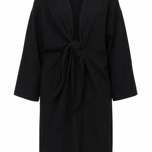 Zara Black 3/4 Sleeve Dress for Women S-M