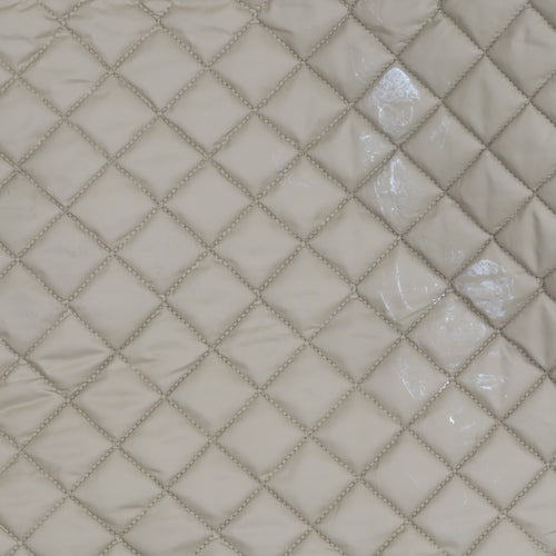 Quiz Women's Beige Quilted Jacket L Casual