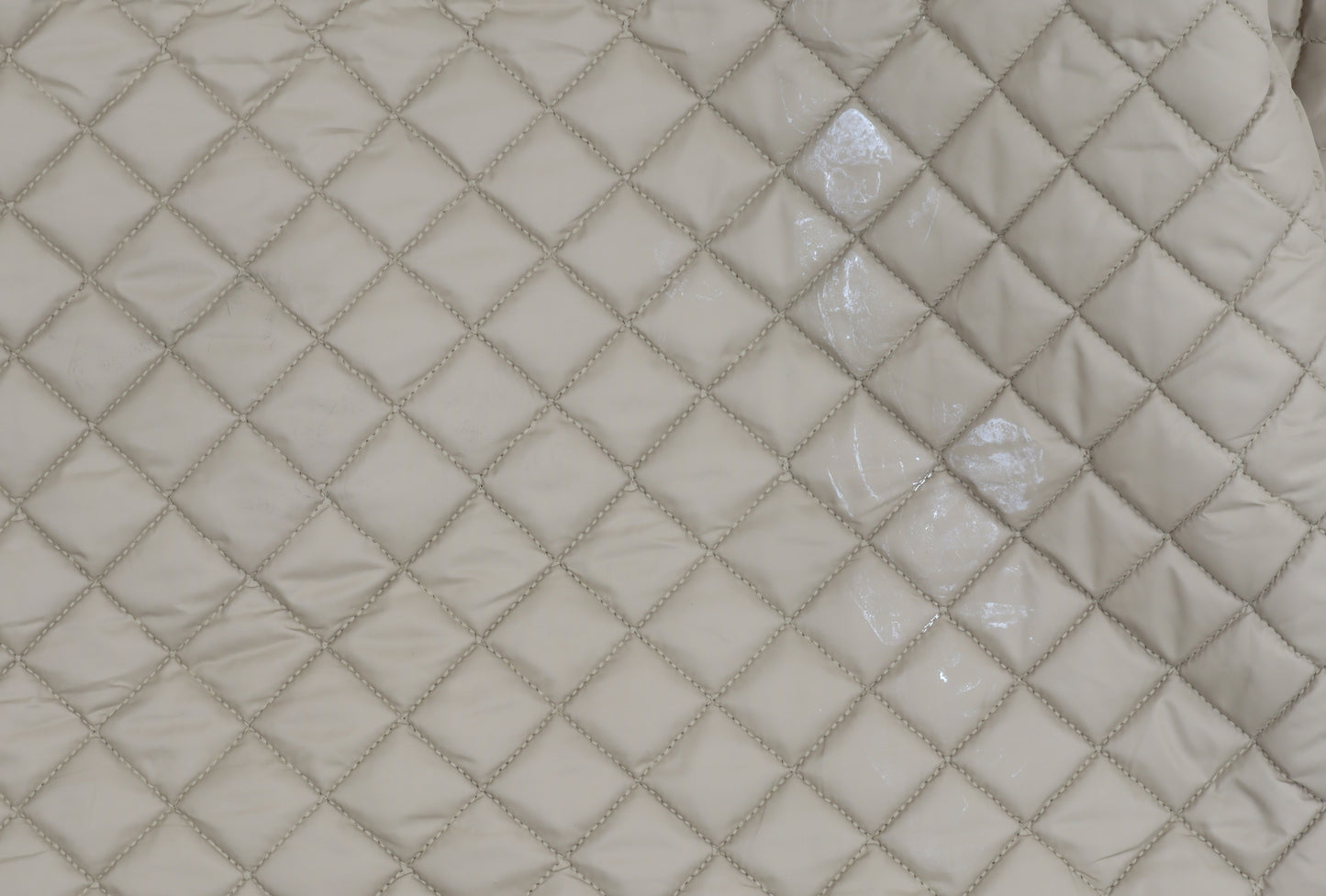Quiz Women's Beige Quilted Jacket L Casual
