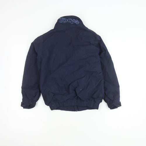 Toggi Boys Blue Basic Jacket L with Logo Accents