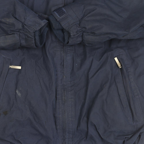 Toggi Boys Blue Basic Jacket L with Logo Accents