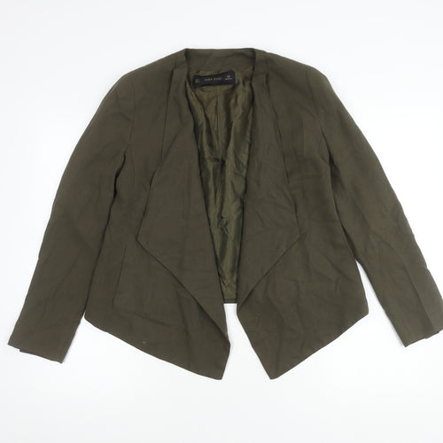 Zara Basic Women's Green Blazer M - Casual & Workwear