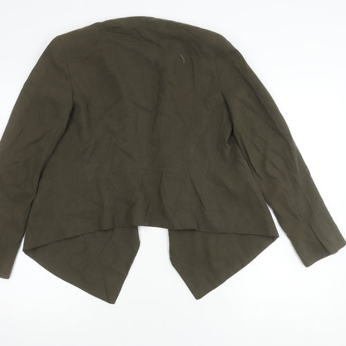 Zara Basic Women's Green Blazer M - Casual & Workwear