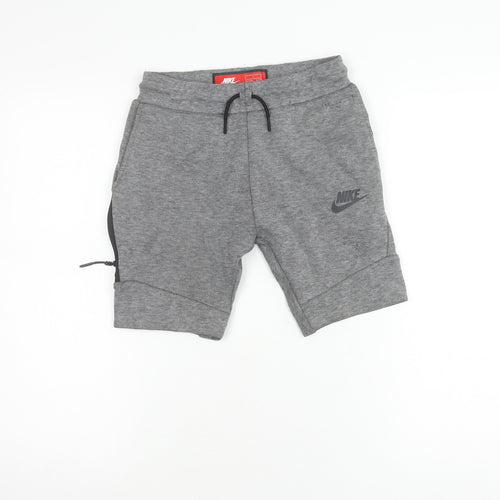 Nike Boys Grey Athletic Shorts, 8-10 Years - Gym & Running