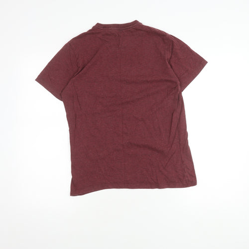 Levi's Men's Red Crew Neck Short Sleeve T-Shirt Size S