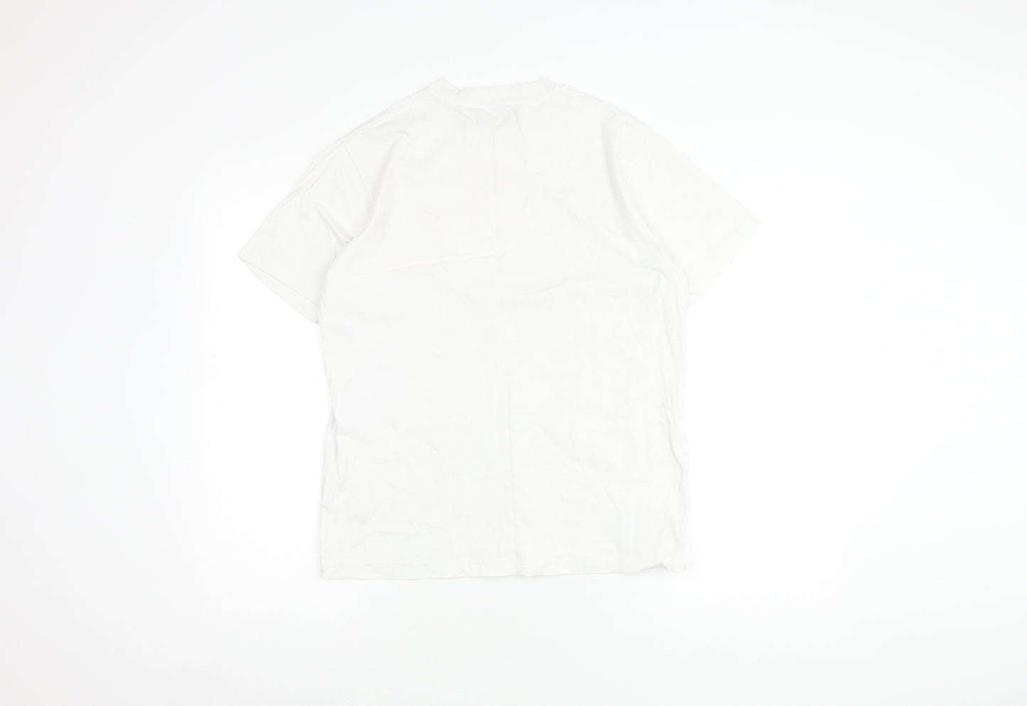 Eat Sleep Breathe England Graphic Men's White T-Shirt, Size L