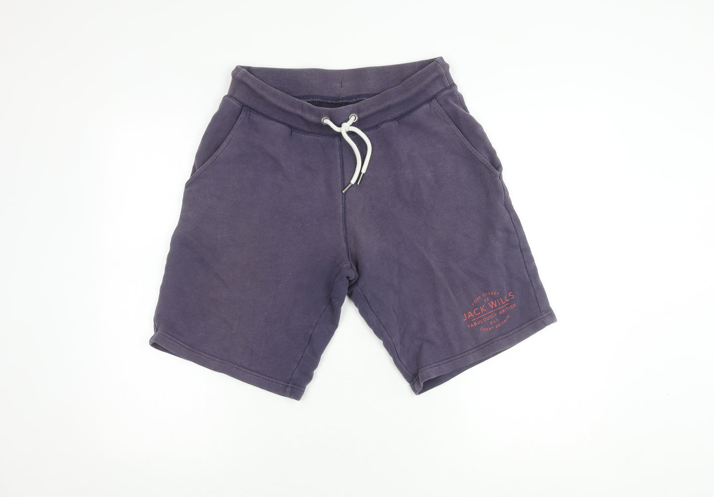 Jack Wills Men's XS Purple Sweat Shorts