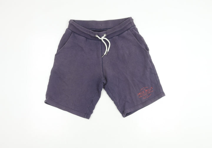 Jack Wills Men's XS Purple Sweat Shorts