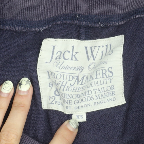 Jack Wills Men's XS Purple Sweat Shorts
