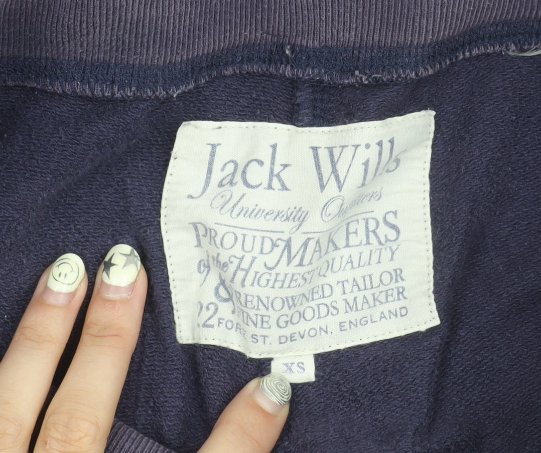 Jack Wills Men's XS Purple Sweat Shorts
