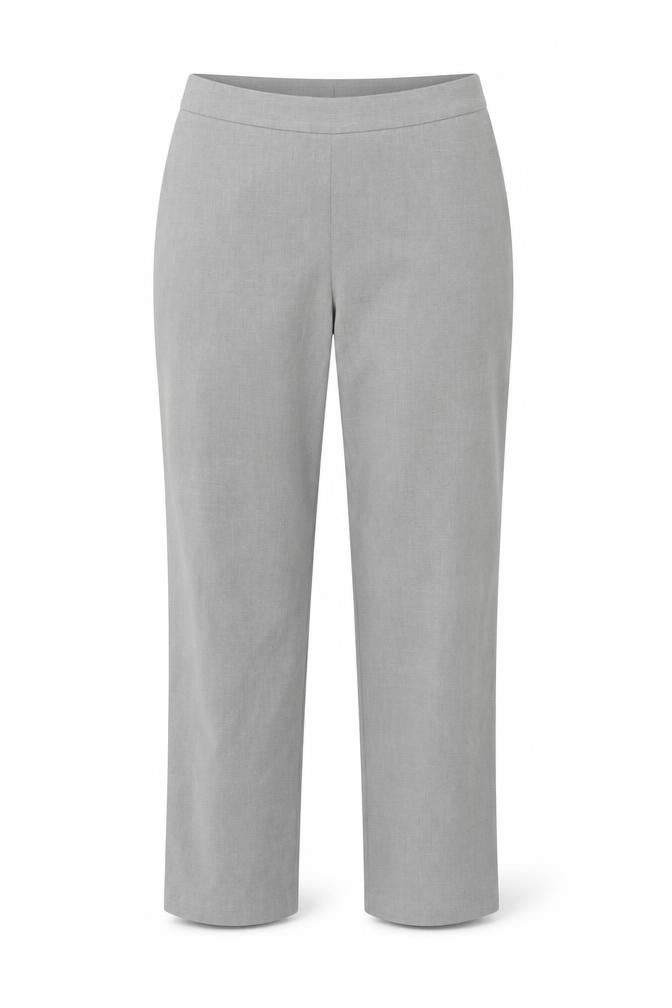 Front view of Marks & Spencer Grey Women's Trousers, size 14, No Pattern