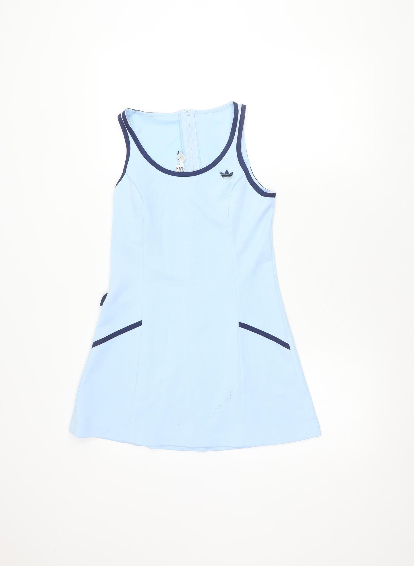 Adidas Women's Blue Shift Dress Size 6 Sleeveless