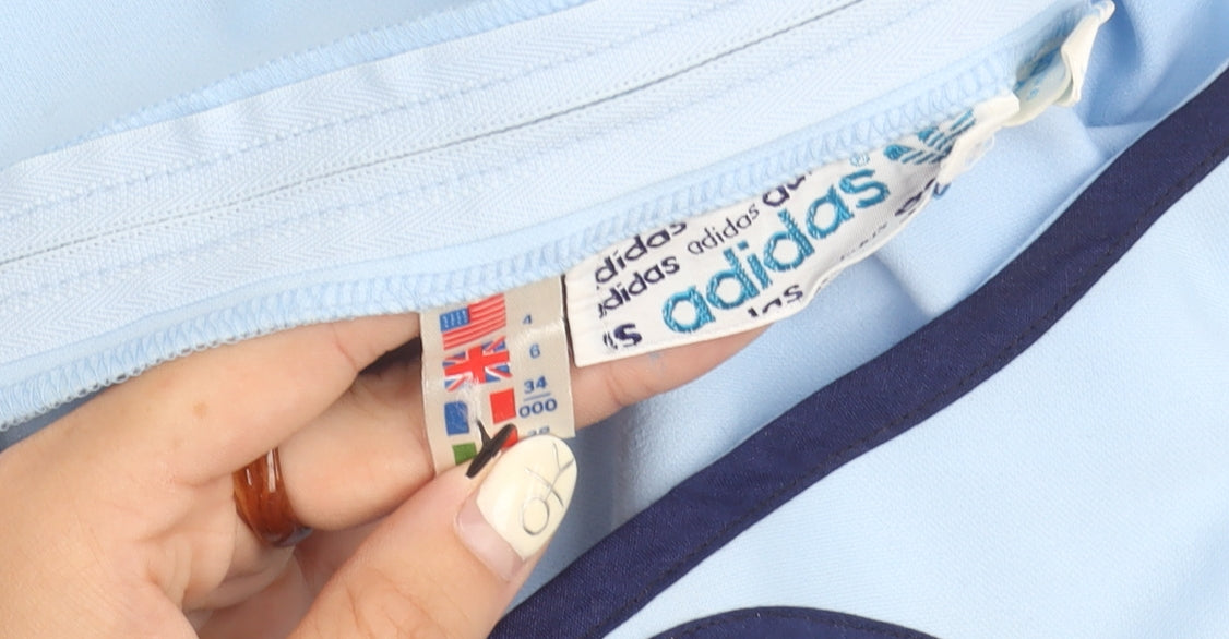 Adidas Women's Blue Shift Dress Size 6 Sleeveless