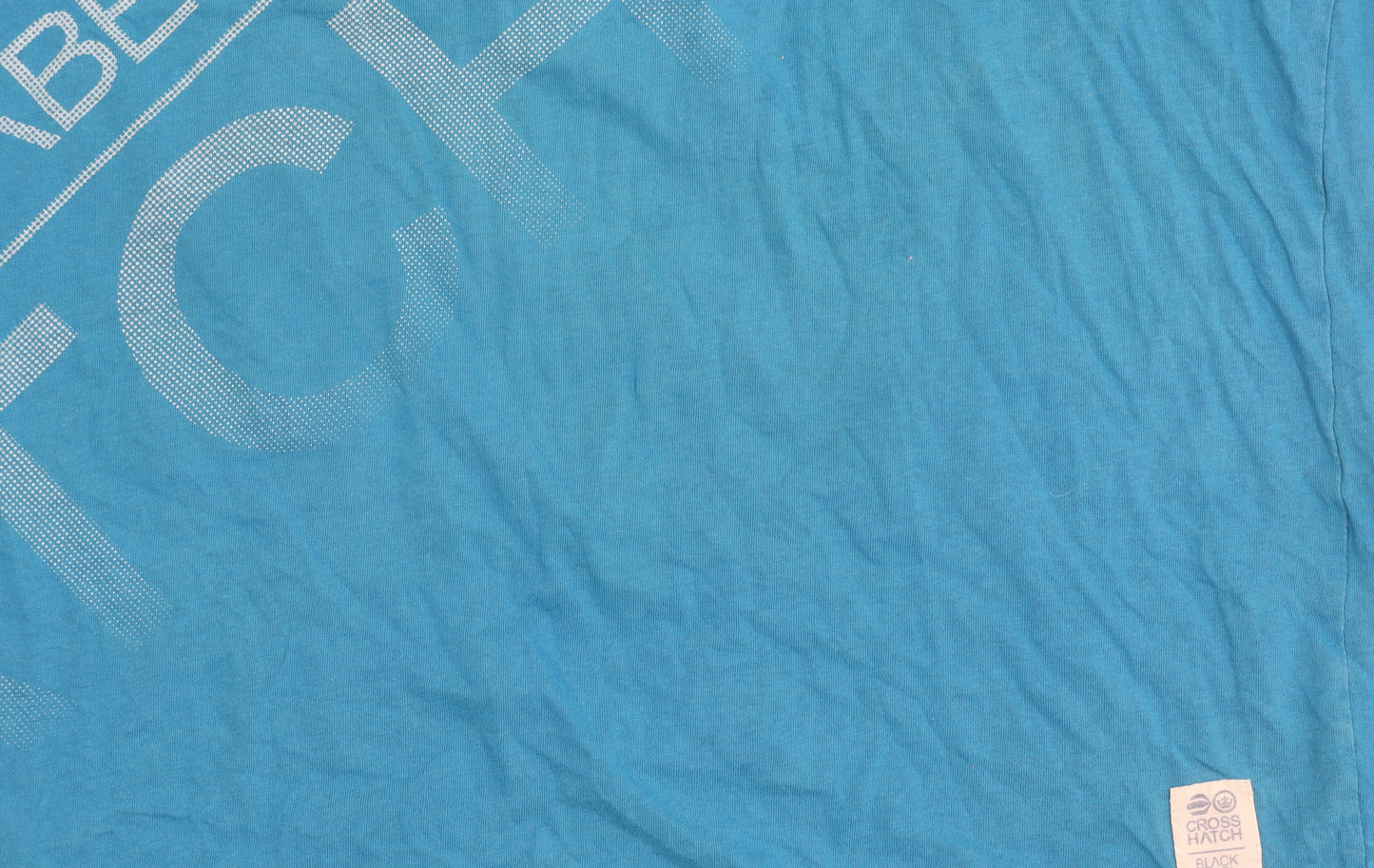 Crosshatch Men's Blue Graphic Print T-Shirt 2XL