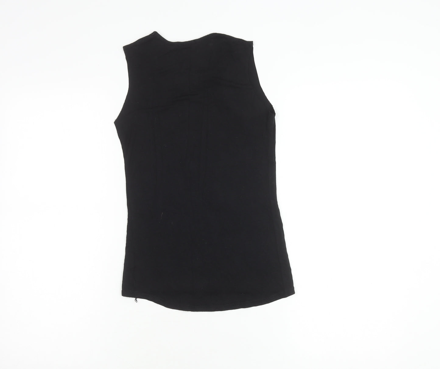 Blossom London Teens Black Tank UK Size 10 Casual Summer