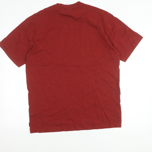 Puma Men's Red Graphic Print M T-Shirt