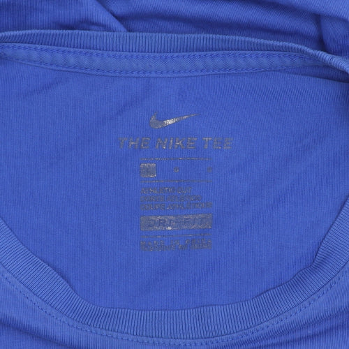 Nike Men's Blue Short Sleeve Athletic T-Shirt M