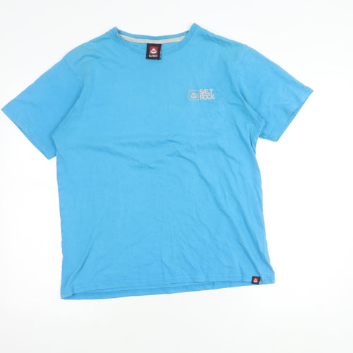 Saltrock Men's Blue Medium Crew Neck T-Shirt