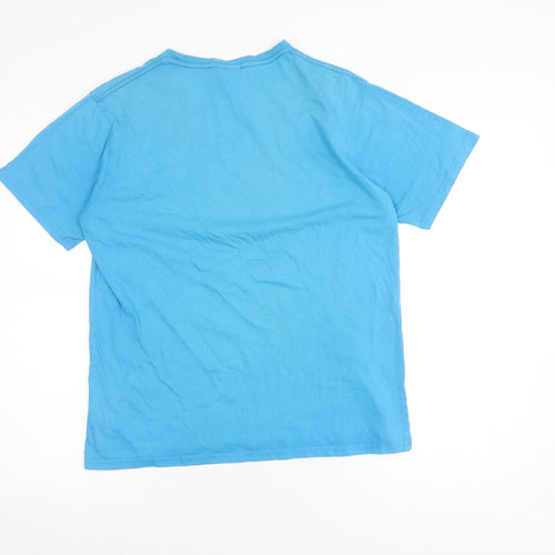 Saltrock Men's Blue Medium Crew Neck T-Shirt