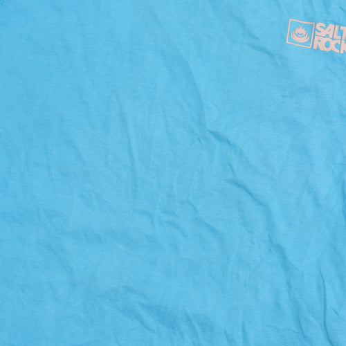 Saltrock Men's Blue Medium Crew Neck T-Shirt