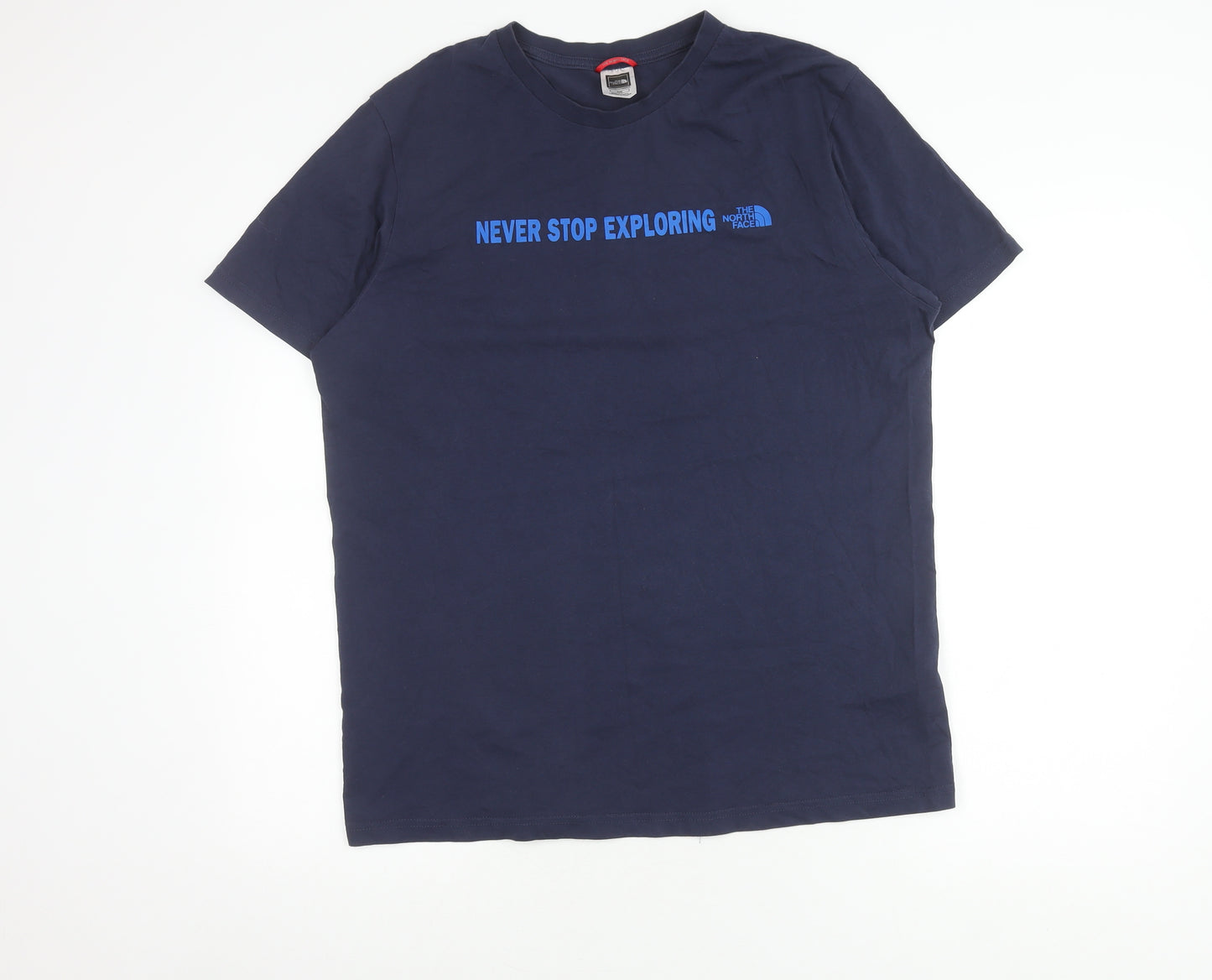 The North Face Men’s Blue Crew Neck T-Shirt, Size L