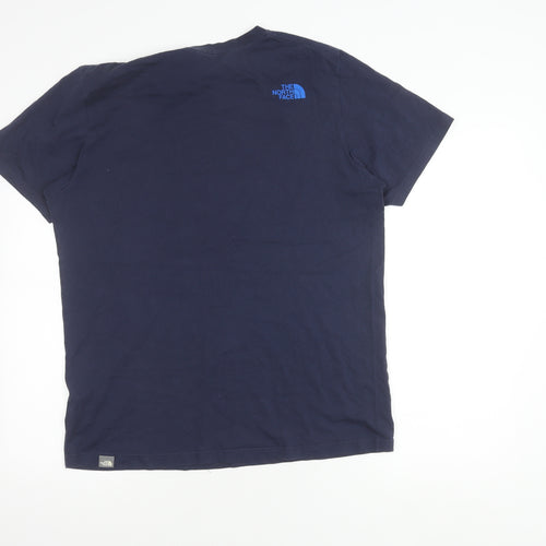 The North Face Men’s Blue Crew Neck T-Shirt, Size L