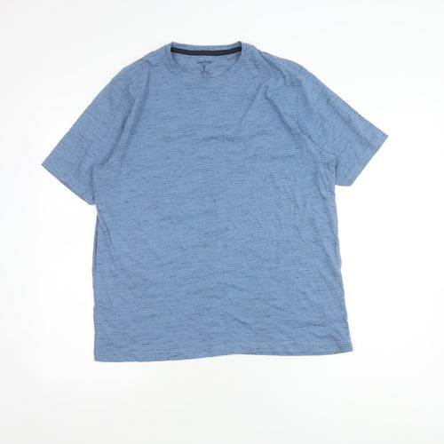 James Pringle Men's Blue Medium Crew Neck T-Shirt
