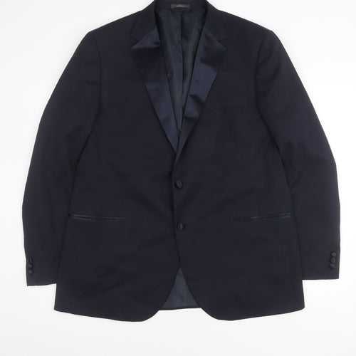 Marks and Spencer Men's Blue XL Blazer Jacket