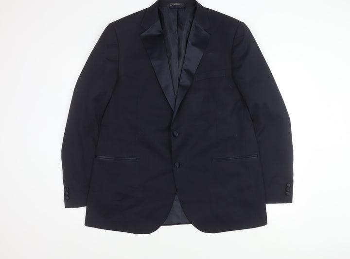 Marks and Spencer Men's Blue XL Blazer Jacket