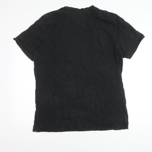 Vans Men's Black XL Cotton T-Shirt