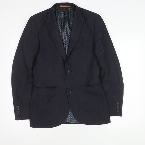 Next Men's Navy Slim Fit Blazer Jacket 36R