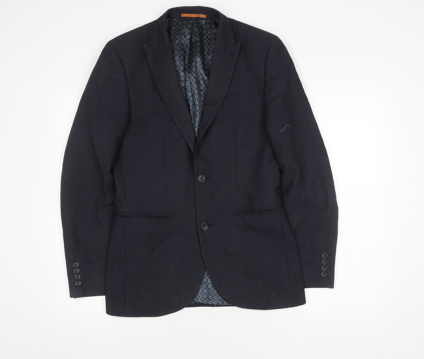 Next Men's Navy Slim Fit Blazer Jacket 36R
