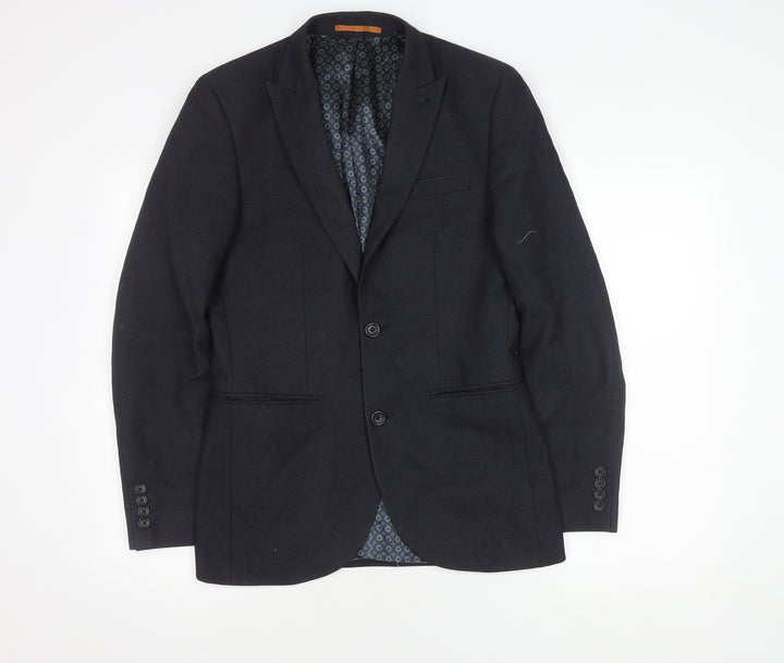 Next Men's Navy Slim Fit Blazer Jacket 36R