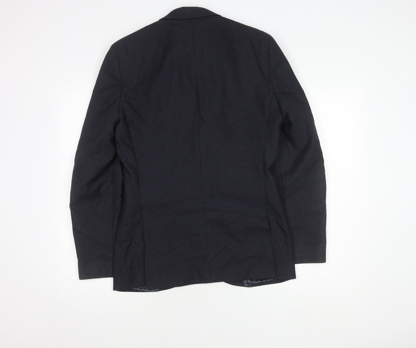 Next Men's Navy Slim Fit Blazer Jacket 36R