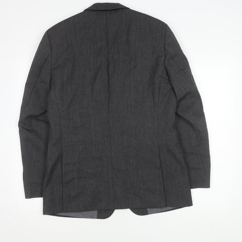 Hugo Boss Men Grey Suit Jacket | 38 Regular