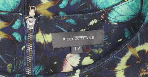 Pied a Terre Women's Multicoloured Size 12 Blouse