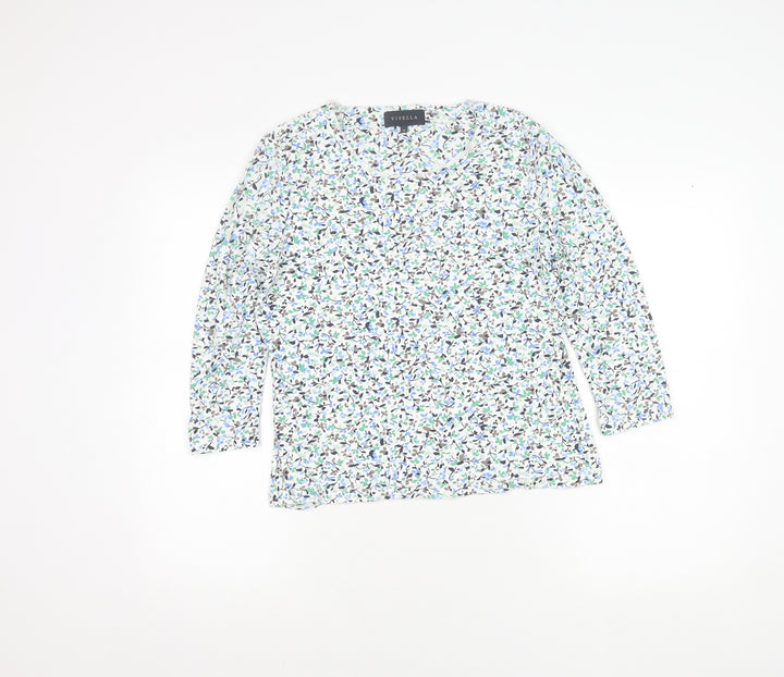 Viyella Women's Multicoloured Floral Blouse - M