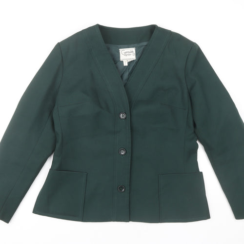 Garroulds of London Women's Green Blazer Size 14