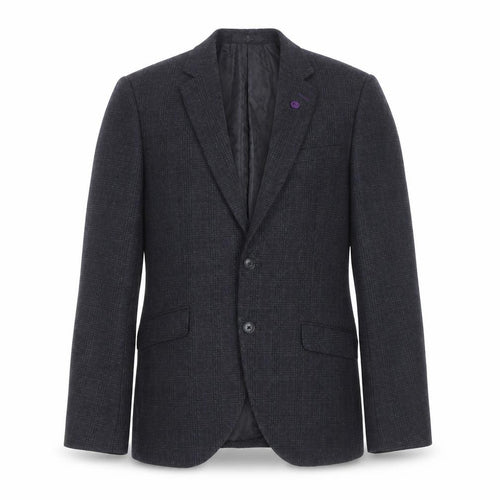 Jeff Banks Men's Grey Check Blazer, Size 38