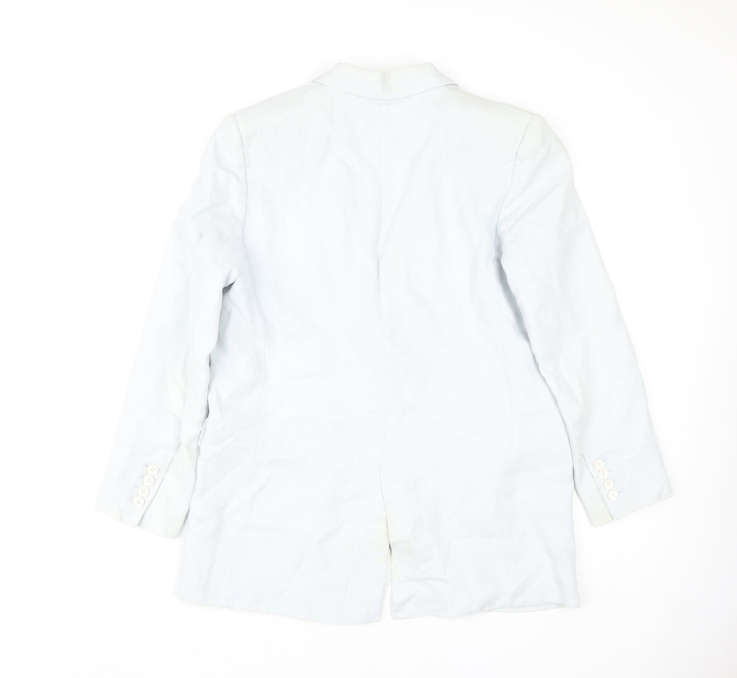 Zara Women's Blazer White M Long Sleeve Business Casual
