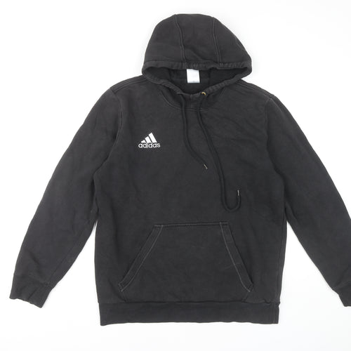 Adidas Men's Black Medium Pullover Hoodie