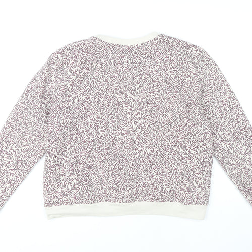 H&M Women's Multicoloured Pullover Sweatshirt, M, Floral