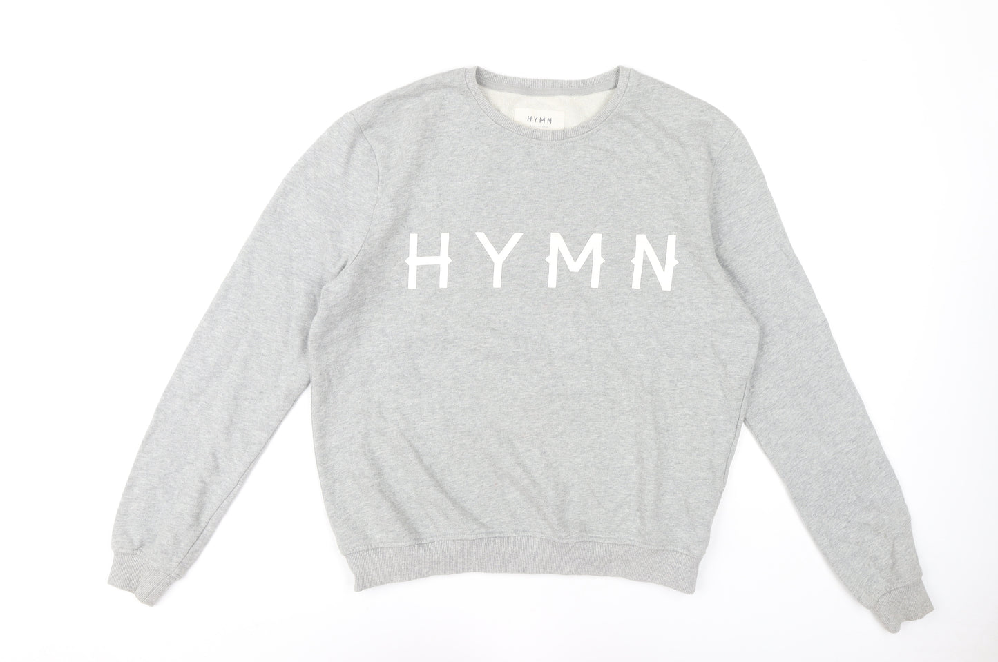 HYMN Men's Grey Pullover Sweatshirt - M