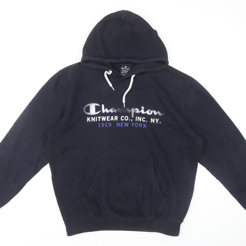 Champion Men's Black Medium Pullover Hoodie