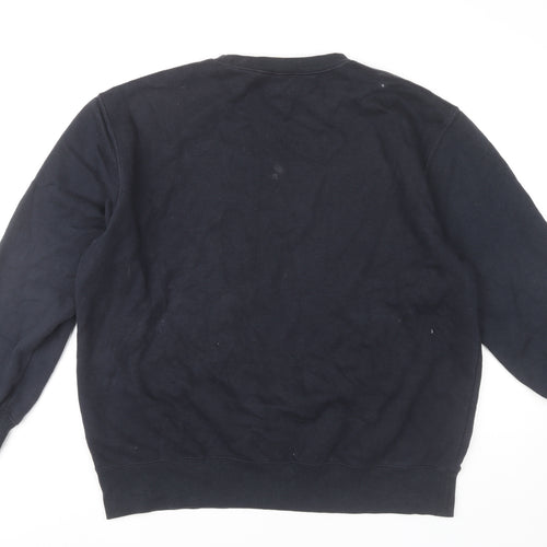 H&M Men's Blue Atari Sweatshirt, Retro Logo, L