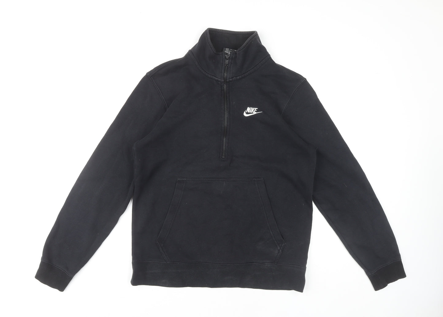 Nike Men's Black Small 1/4 Zip Sweatshirt