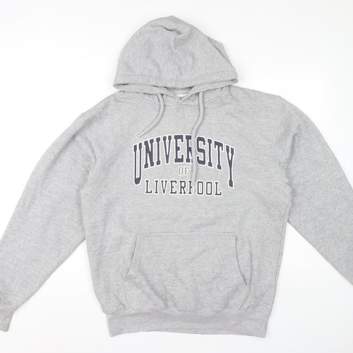 Advance Apparel Women's Grey Hoodie Size L University Design