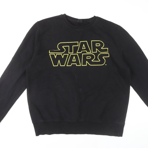 Star Wars Men's Black Pullover Sweatshirt XL